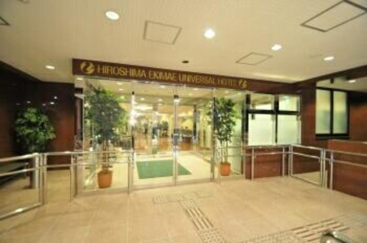 Hiroshima Ekimae Universal Hotel Exterior foto